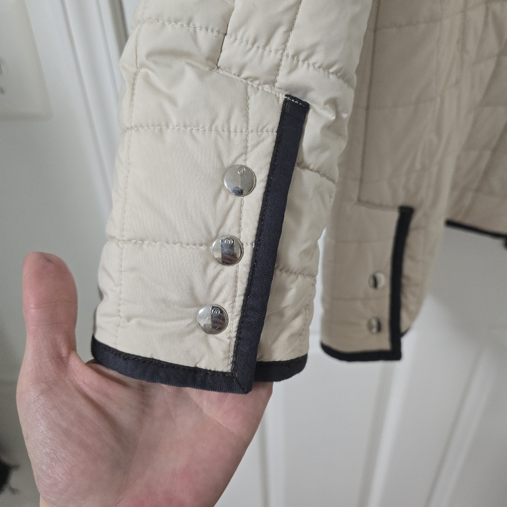 Bogner Goan Thylmann cream puffer down jacket size M - Picture 14 of 16